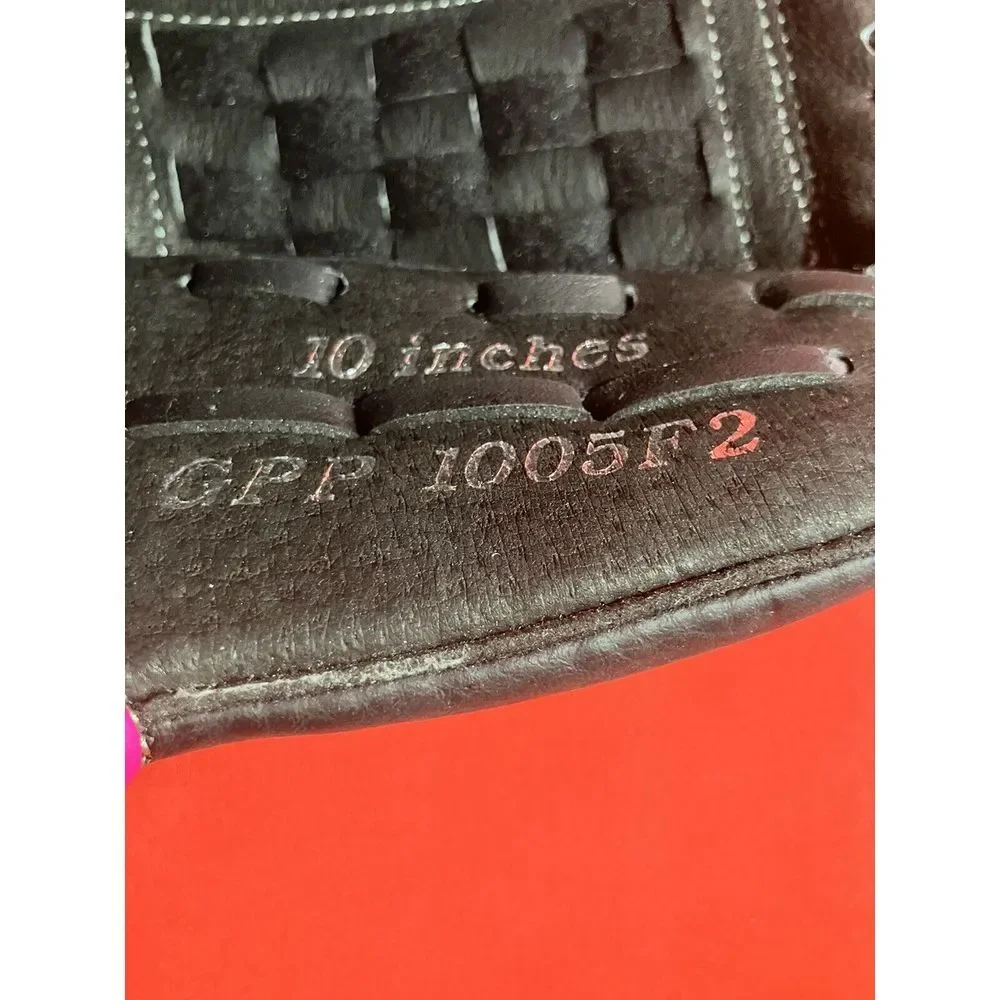 Mizuno Kids Finch Softball Glove / 10" / Left Handed Thrower / LHT / GPP 1005F2 - Picture 8 of 13